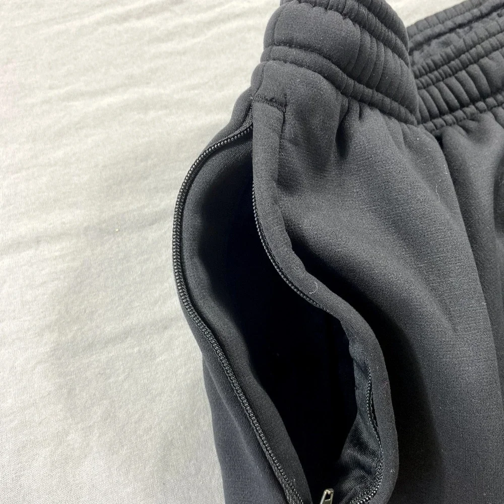 Nike Pants Womens‎ Medium Black Sweat Joggers Tapered Gym Running Ladies